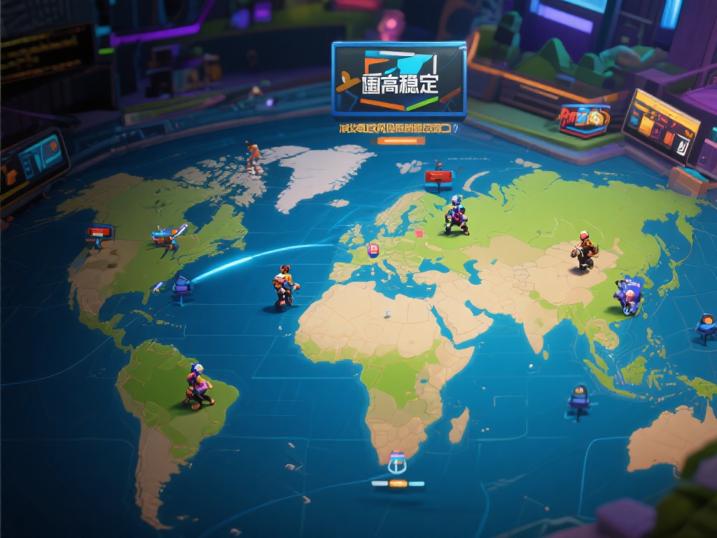 畅享游戏巅峰,王者VPN加速器稳定神器 高稳定性: 减少掉线风险特别适用于跨区域服务器的玩