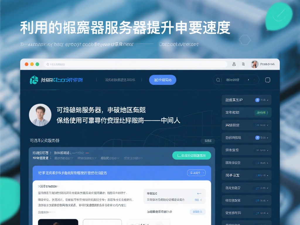 没有VPN如何翻墙?掌握安全快速网络访问技巧 充分利用代理服务器提升访问速度
代理服务器是网络